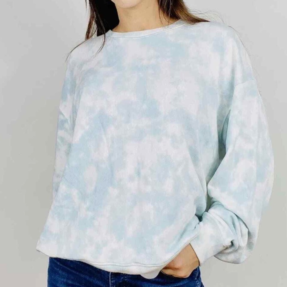 Rails‎ Ramona Tie Dye Cotton Crewneck Pullover Sweatshirt